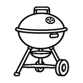 cat-line-bbq أسياخ شوي ستانلس ستيل (10 حبات)