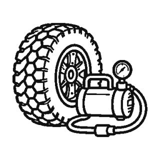 cat-line-tires-air أداة خفض ضغط الإطارات الرقمية ALLTOP