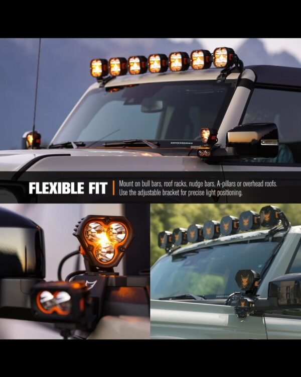 كشافات Lightfox مقاس 3 إنش (زوج) كشافات Lightfox مقاس 3 إنش (زوج)