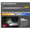 كشافات Lightfox مقاس 7.5 إنش (زوج)